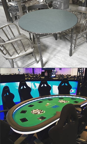 Mesa de Poker antiga